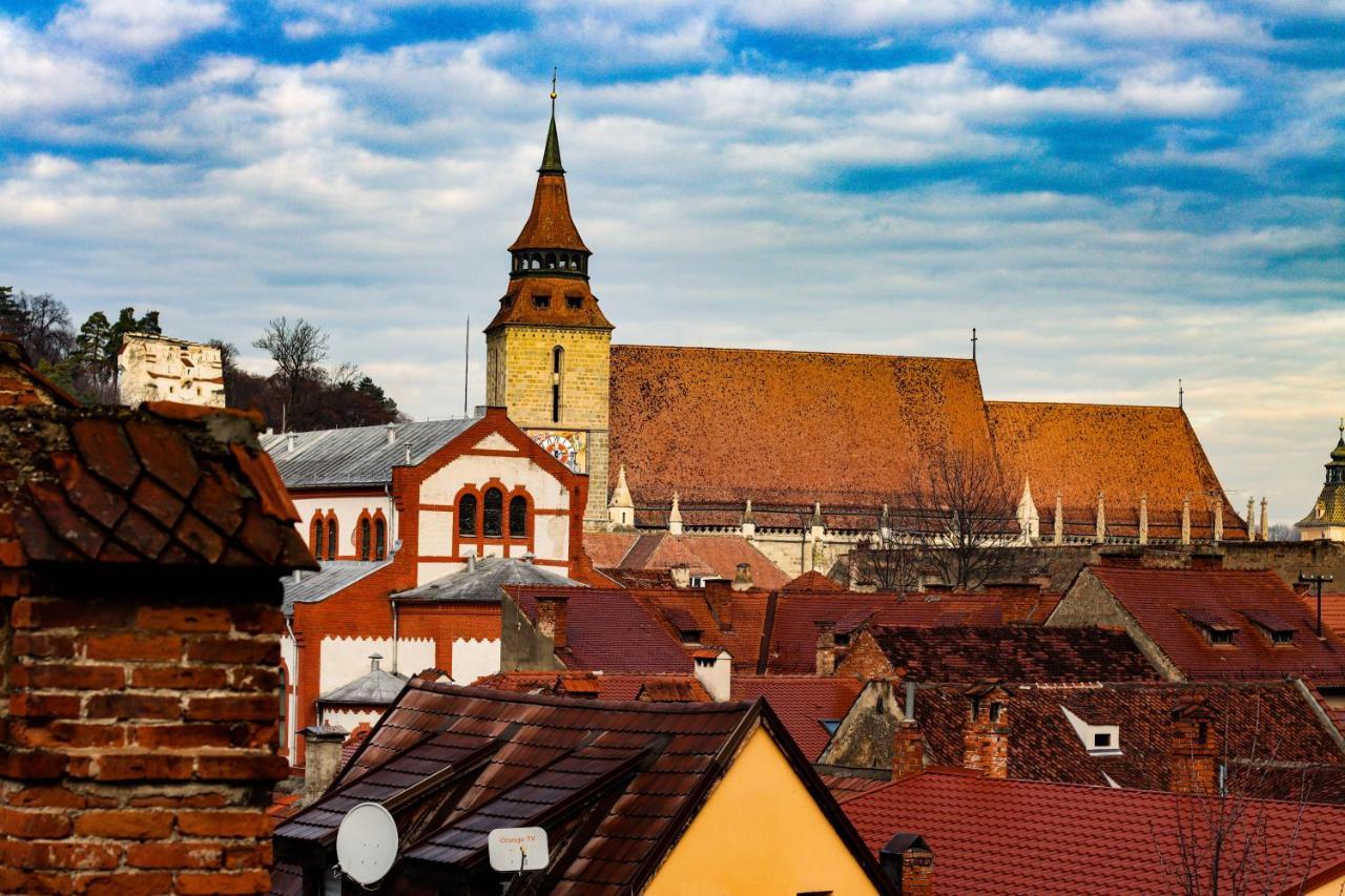 Apartamento Charm Old Town Studio Braşov Exterior foto